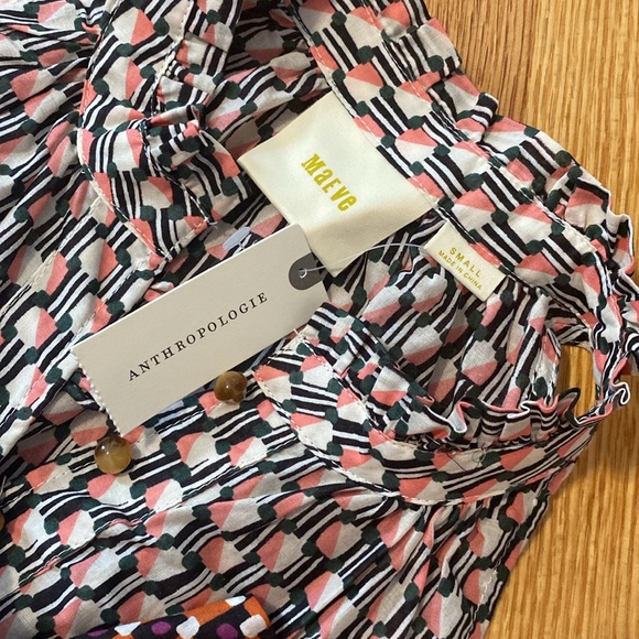 Anthropologie Maeve shirt- summer - Picture 5 of 7